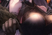 【FGO】ドレス姿の邪ンヌイラスト！！　黒ドレスが美しいです！！