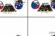【チェコ】チェックメイト【ポーランドボール】