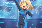 レノボ、「折り畳みゲーム機」を発表