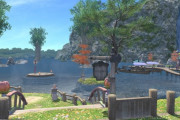 【FF14】ハウジングで家から出てすぐに泳げるプールや水場がある涼しそうな土地を教えてください！