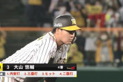 大山悠輔.297(9位)26本(1位)72点(2位)OPS.954(3位)