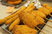 44歳無職、串カツ店の壁を破壊し逮捕　食べ放題コースの追加料金にキレたか