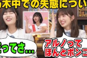 乃木中でのやらかしについて説明をする中西アルノとポンコツをいじる小川彩【文字起こし】乃木坂46