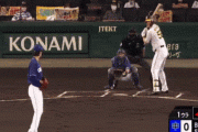 阪神が初回に先制！近本が相手ミス見逃さず一気生還