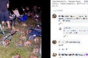 【画像】巨大なヤシガニ、バーベキューの匂いに誘われて大量に現れる。。。
