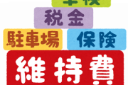 俺の車の年間維持費ヤバすぎてワロタ