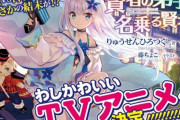 【わしかわいい！】美少女転生ファンタジー「賢者の弟子を名乗る賢者」TVアニメ化決定！