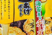 【悲報】堅あげポテト｢海苔薫るカリカリチーズ味｣、史上最高に美味い味だと判明ｗｗｗｗｗｗ