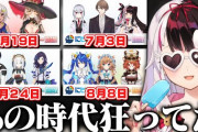 【夜見れな】夜見さん、毎月新人デビューしていた時代を語る　「統合後からの勢いはもう同じことは経験出来ないんかな」「まぁあの頃のラッシュがあるから今があるよな」【にじさんじ】