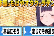 【ホロEN】イナ、世界のオタクから見た日本語のイメージを語る