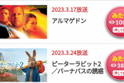 【速報】金曜ロードショー「お望み通りコナンもジブリも排除したぞ！これで満足か？」