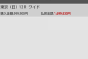 【競馬】全財産や給料orボーナス全額みたいな勝負したことある？
