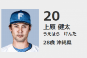 日ハム公式の選手名鑑、指名手配犯みたいｗｗｗｗ