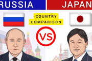 海外視聴者「どちらも応援！」日本とロシアの国家データ比較