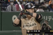 日ハム中田翔 打率.194 4本 11打点 OPS.588