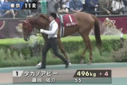 【オークス】タガノアビーが大穴開ける