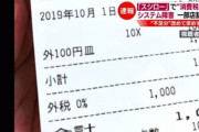 「スシロー」一部の店舗で会計システムにトラブル　消費税0%で寿司を振る舞ってしまう