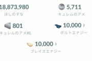 【ポケモンGO】キュレムのアメを集めておこう、合体後のフィールド技の為に