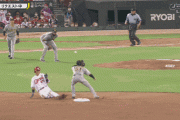 【悲報】阪神・中野君、セカンドベースを踏み忘れるｗｗｗｗｗｗ