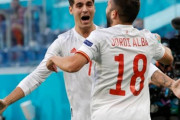 EURO2020準々決勝　スイス対スペイン　結果