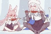 【FGO】メイジさんのちびコヤンとニキチッチちゃん！！　親やってるニキチッチちゃんもいいね！