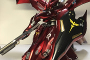 一か月かけて作ったガンプラ見て