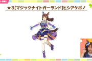 【ウマ娘】本当に長かったヒシアケボノの新衣装、何年越しだったんだ？「とあるソシャゲの一生分」