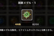 【疑問】ラッキーな人は視聴メダル１万枚超えてる・・・？
