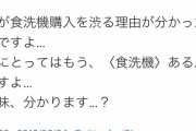 女「夫が食器洗い機の購入を渋る理由が分かりました…」いいね11万