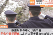 防衛省、自衛官候補生にタトゥー(入れ墨)を入れていても採用すべきか検討…少子化背景に人員確保！