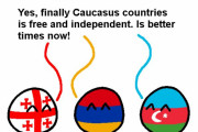 【コーカサス】ようこそコーカサス地方へ【ポーランドボール】