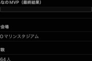 平日ナイターのZOZOマリンで24000人以上動員！一昔前じゃ考えられんな