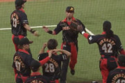 【vs.西武】日ハム江越、勝ち越し防ぐ好プレー！
