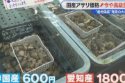 熊本産アサリが中国産であるこが発覚した結果→本当の国産アサリが高級食材に昇格「みーんな中国産だったわ」