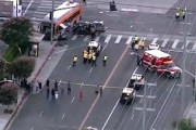 【動画】NBCの取材ヘリコプターが生中継中に墜落。3人死亡。
