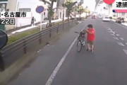 自転車逆走で逮捕の男が絶叫「なんで俺が！」