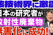 日本の研究者が「ミュオンで放射性廃棄物の無害化に成功」と発表した動画が話題に