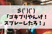 彡(ﾟ)(ﾟ)「ゴキブリやんけ！スプレーしたろ！」 → 結果ｗ