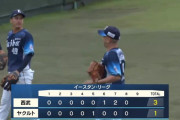 西武宮川、３球で三者凡退！ｗ
