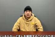 “2度の逮捕で引退”元人気YouTuberが登録者315万人YouTubeチャンネルの「解散動画」に登場…騒然事態