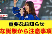 【重要】ひな誕祭での注意事項と対策がコチラ【日向坂46】