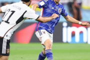 日本代表MF遠藤航、ドイツ戦の圧巻スタッツを英メディアなど海外絶賛！「完全にこの男に恋に落ちた」