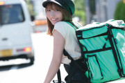 【グラビア】美人過ぎるウーバー配達員・堀みづき、今回のグラビアではいつもと違う大人な雰囲気の私を見てもらえるのでは…