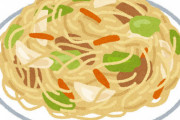 【画像あり】初めてケンミンの焼ビーフン買って作ってみたｗｗｗｗｗｗｗｗ