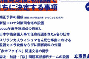 【世論調査】衆院選比例投票先　自民43%（+8）立憲11%（-4）