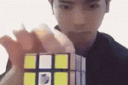 ルービックキューブを五分くらいで完成できるようになったで