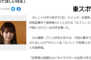 中川翔子さんが正論「犯罪者の話題なのにルフィルフィ言うの止めて」「迷惑でしかない」