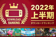【話題】Nintendo Switch「2022年上半期ダウンロードランキング」が公開！！1位『Pokémon LEGENDS アルセウス』、2位『星のカービィ　ディスカバリー』、3位『Nintendo Switch Sports』