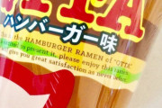 【朗報】ハンバーガー味のカップメンが美味すぎると話題に