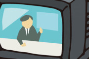 ナナメにテレビ置くのってブラウン管時代の名残で古いんかね？